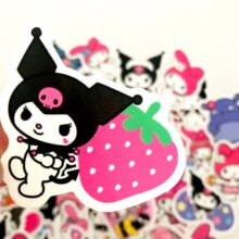 Kuromi Melody Keroppi Pekkle Gudetama Anime Stickers Kuromi Melody Keroppi Pekkle Gudetama Anime Stickers