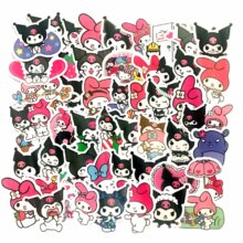 Kuromi Melody Keroppi Pekkle Gudetama Anime Stickers Kuromi Melody Keroppi Pekkle Gudetama Anime Stickers