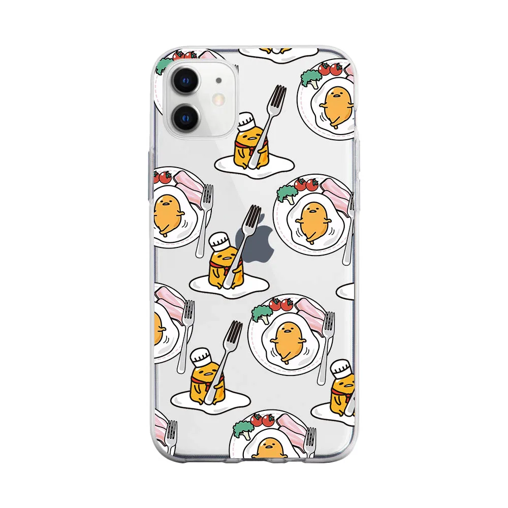 Cartoon Gudetama Egg Soft Silicone Phone Case Cover Cartoon Gudetama Egg Soft Silicone Phone Case Cover