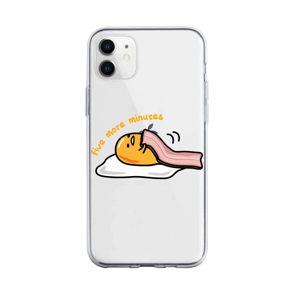 Cartoon Gudetama Egg Soft Silicone Phone Case Cover Cartoon Gudetama Egg Soft Silicone Phone Case Cover