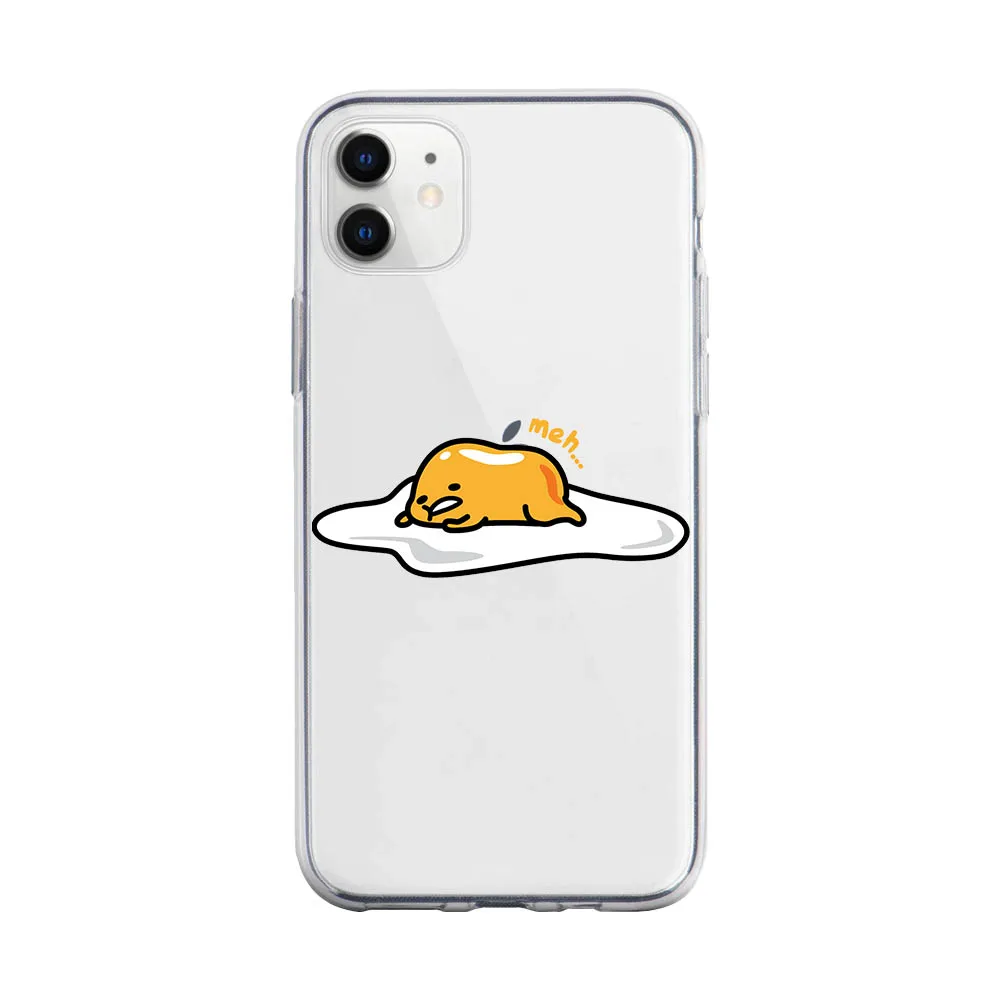 Cartoon Gudetama Egg Soft Silicone Phone Case Cover Cartoon Gudetama Egg Soft Silicone Phone Case Cover