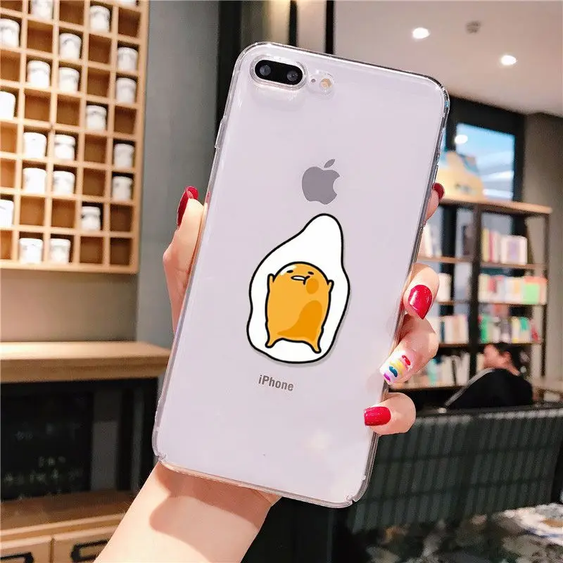 Cartoon Gudetama Lazy Egg Phone Case For iPhone