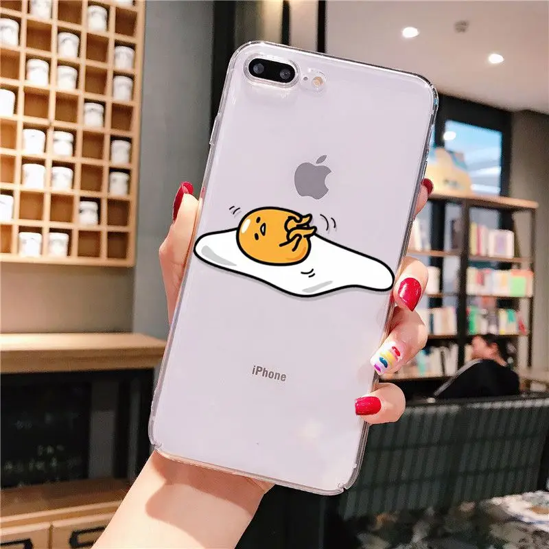 Cartoon Gudetama Lazy Egg Phone Case For iPhone