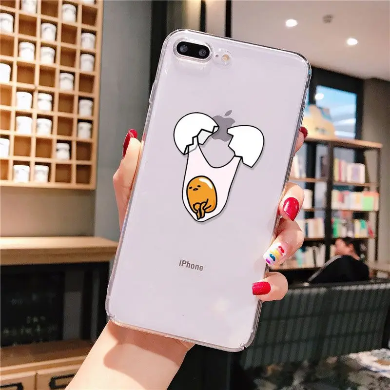 Cartoon Gudetama Lazy Egg Phone Case For iPhone