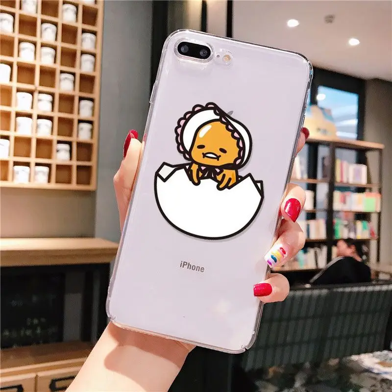Cartoon Gudetama Lazy Egg Phone Case For iPhone