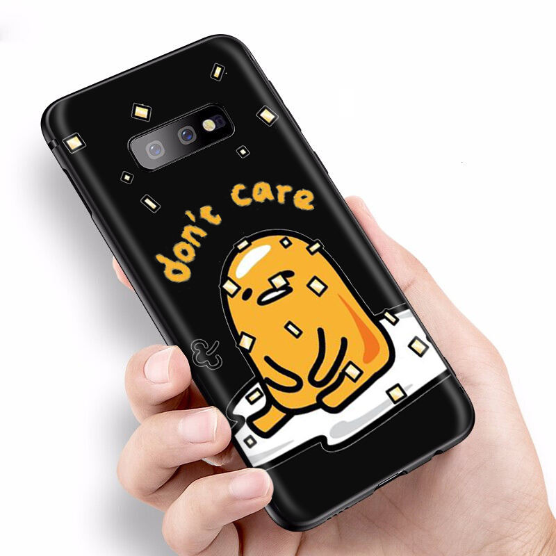 Gudetama Lazy Egg Soft Silicone Phone Case For Samsung Galaxy