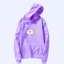 Gudetama Lazy Egg Printed Casual Long Sleeve Hoodie Gudetama Lazy Egg Printed Casual Long Sleeve Hoodie