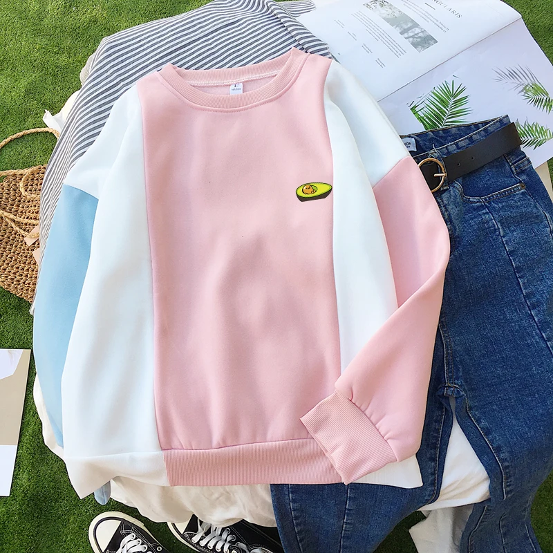 Gudetama Lazy Egg Yolk Avocado Print Casual Streetwear For Women Gudetama Lazy Egg Yolk Avocado Print Casual Streetwear For Women