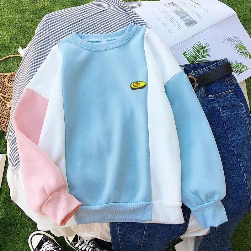 Gudetama Lazy Egg Yolk Avocado Print Casual Streetwear For Women Gudetama Lazy Egg Yolk Avocado Print Casual Streetwear For Women