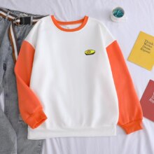 Gudetama Lazy Egg Yolk Avocado Printed Casual Hoodies For Female Gudetama Lazy Egg Yolk Avocado Printed Casual Hoodies For Female