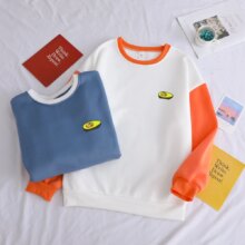 Gudetama Lazy Egg Yolk Avocado Printed Casual Hoodies For Female Gudetama Lazy Egg Yolk Avocado Printed Casual Hoodies For Female