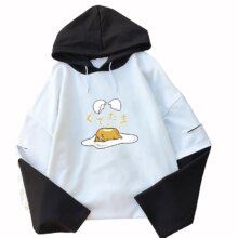 Kawaii Gudetama Lazy Egg Yolk Style Hooded Kawaii Gudetama Lazy Egg Yolk Style Hooded