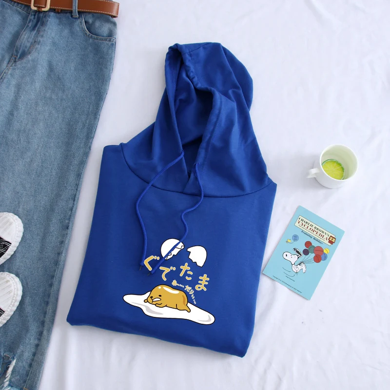 Anime Lazy Egg Yolk Gudetama Hoodie