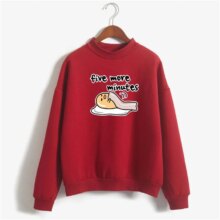 Kawaii Lazy Egg Gudetama Print Hoodie Kawaii Lazy Egg Gudetama Print Hoodie