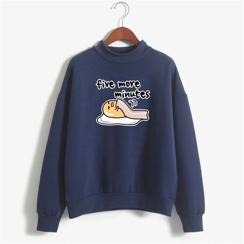 Kawaii Lazy Egg Gudetama Print Hoodie