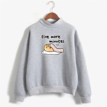 Kawaii Lazy Egg Gudetama Print Hoodie Kawaii Lazy Egg Gudetama Print Hoodie