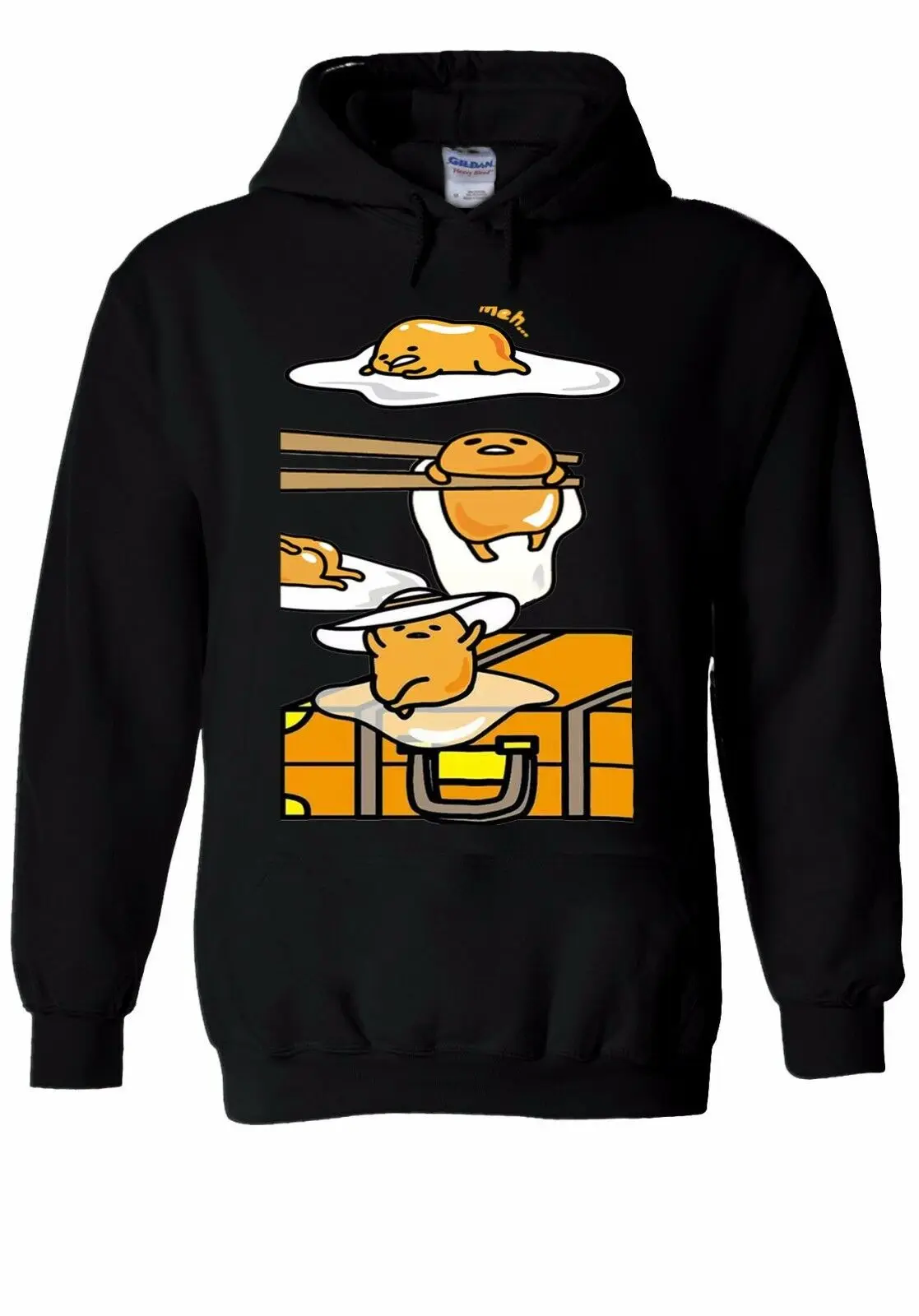 Anime Gudetama Lazy Egg Hoodie Anime Gudetama Lazy Egg Hoodie
