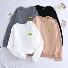 Gudetama Avocado Anime Print Hoodie Gudetama Avocado Anime Print Hoodie