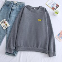 Gudetama Avocado Anime Print Hoodie Gudetama Avocado Anime Print Hoodie