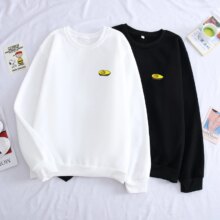 Gudetama Avocado Anime Print Hoodie Gudetama Avocado Anime Print Hoodie