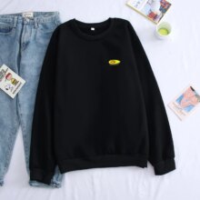 Gudetama Avocado Anime Print Hoodie Gudetama Avocado Anime Print Hoodie