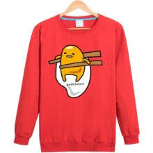 Lazy Egg Gudetama Yolk Long Sleeve Hoodie Lazy Egg Gudetama Yolk Long Sleeve Hoodie