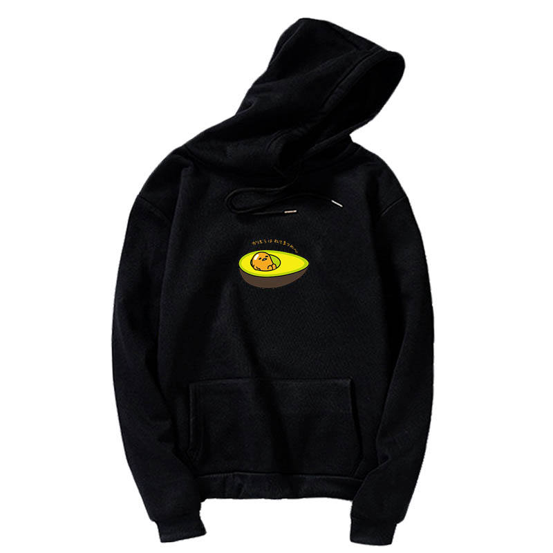 Lazy Egg Gudetama Long Sleeve Harajuku Casual Hoodie