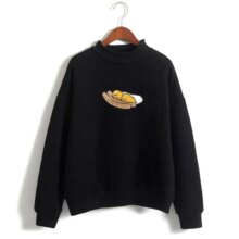 Kawaii Gudetama Long Sleeve Casual Sweatshirt Pullover Kawaii Gudetama Long Sleeve Casual Sweatshirt Pullover