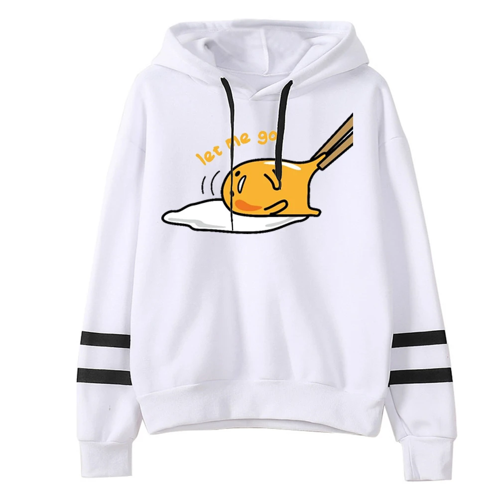 Anime Lazy Egg Gudetama Pattern Hoodie