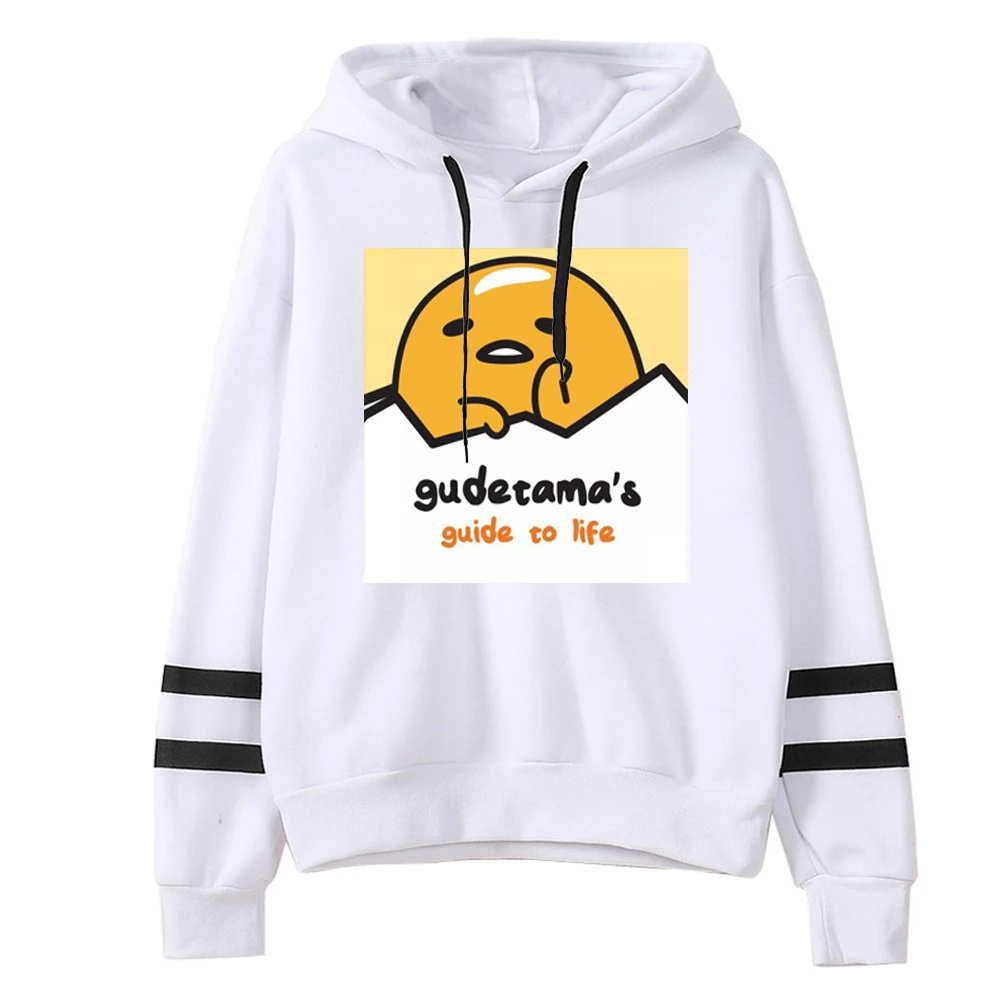 Anime Lazy Egg Gudetama Pattern Hoodie
