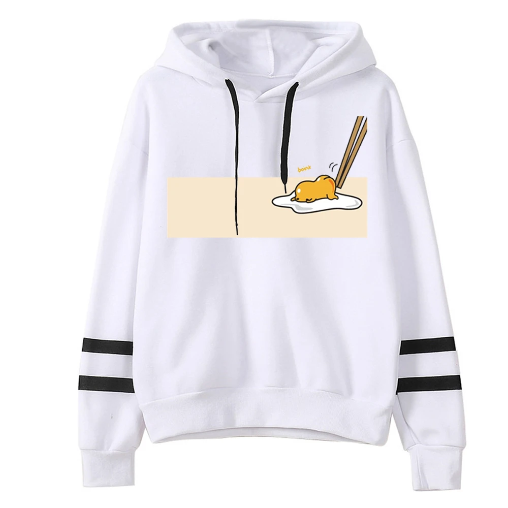 Anime Lazy Egg Gudetama Pattern Hoodie