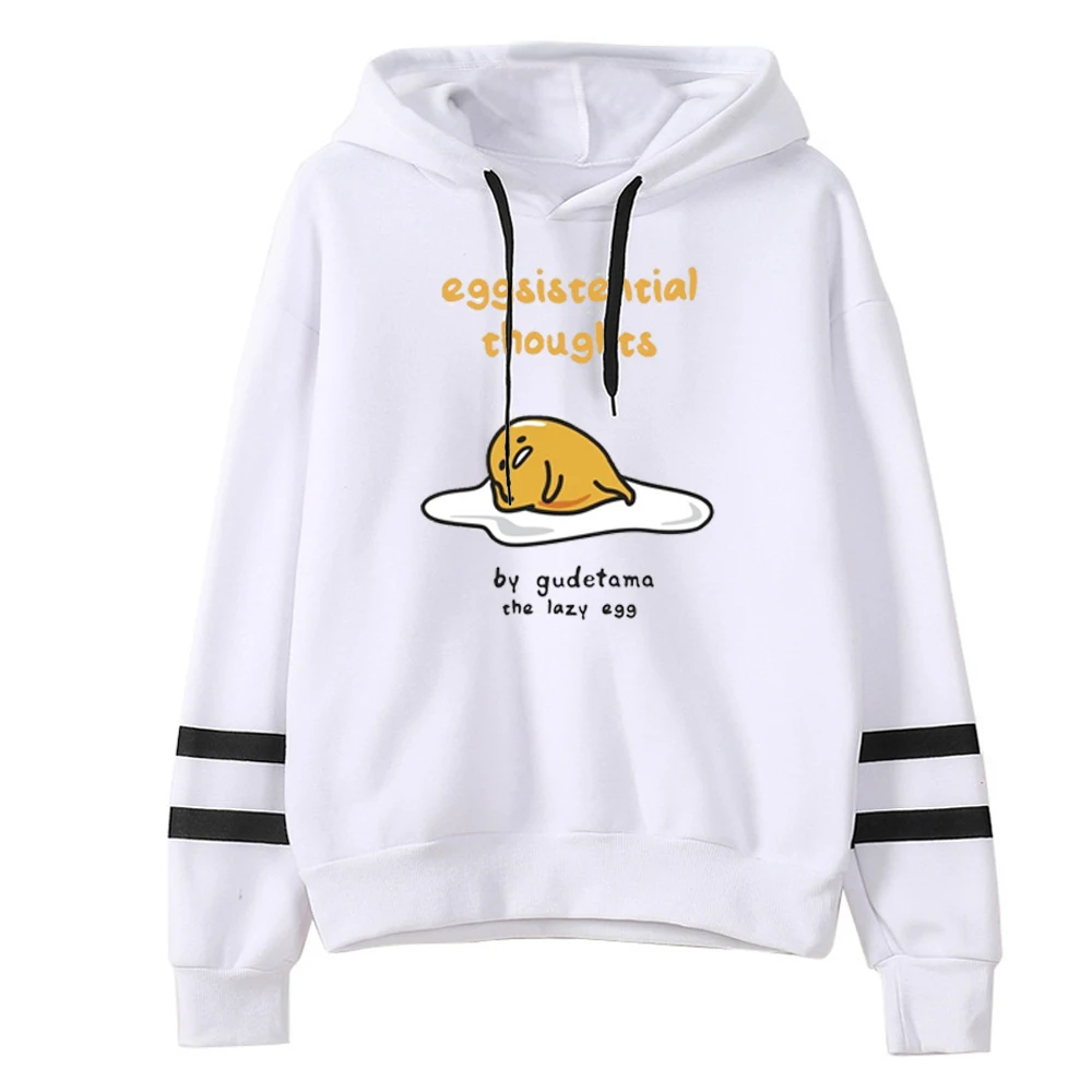Anime Lazy Egg Gudetama Pattern Hoodie