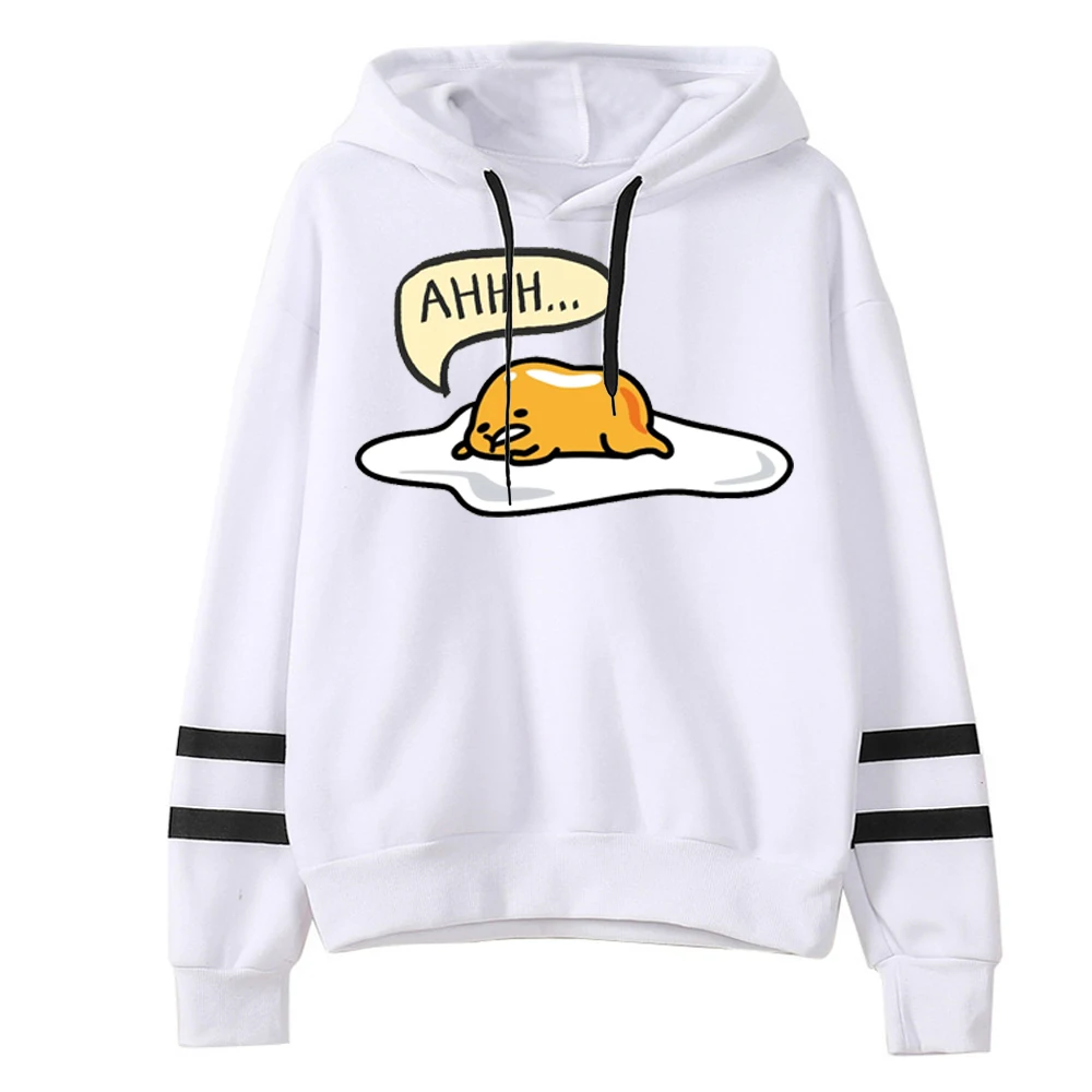 Anime Lazy Egg Gudetama Pattern Hoodie