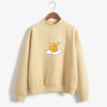 Anime Gudetama Casual Harajuku Sweatshirt Anime Gudetama Casual Harajuku Sweatshirt