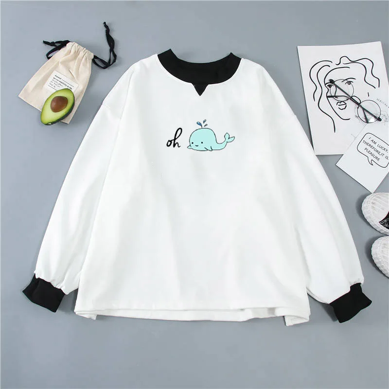Gudetama Lazy Print Round Neck Long Sleeve Hoodie Gudetama Lazy Print Round Neck Long Sleeve Hoodie