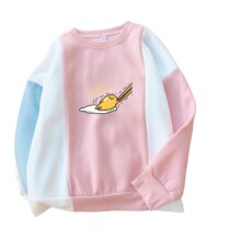 Anime Gudetama Fleece Loose Casual Sweatshirt Anime Gudetama Fleece Loose Casual Sweatshirt