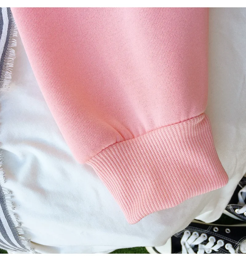 Kawaii Cartoon Gudetama Printed Long Sleeve Fleece Hooded