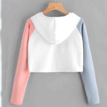 Kawaii Lazy Gudetama Egg Graphic Print Cropped Hoodie Kawaii Lazy Gudetama Egg Graphic Print Cropped Hoodie