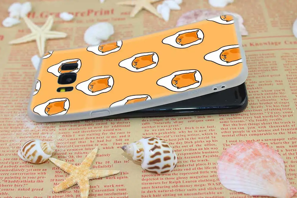 Gudetama Lazy Egg Pattern Phone Case Cover