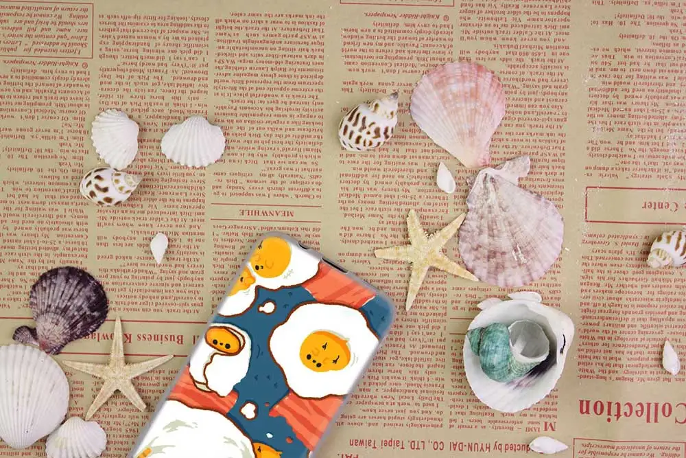 Gudetama Lazy Egg Pattern Phone Case Cover
