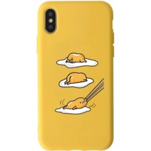 Gudetama Lazy Egg Yellow Soft Silicone Phone Case Cover Gudetama Lazy Egg Yellow Soft Silicone Phone Case Cover