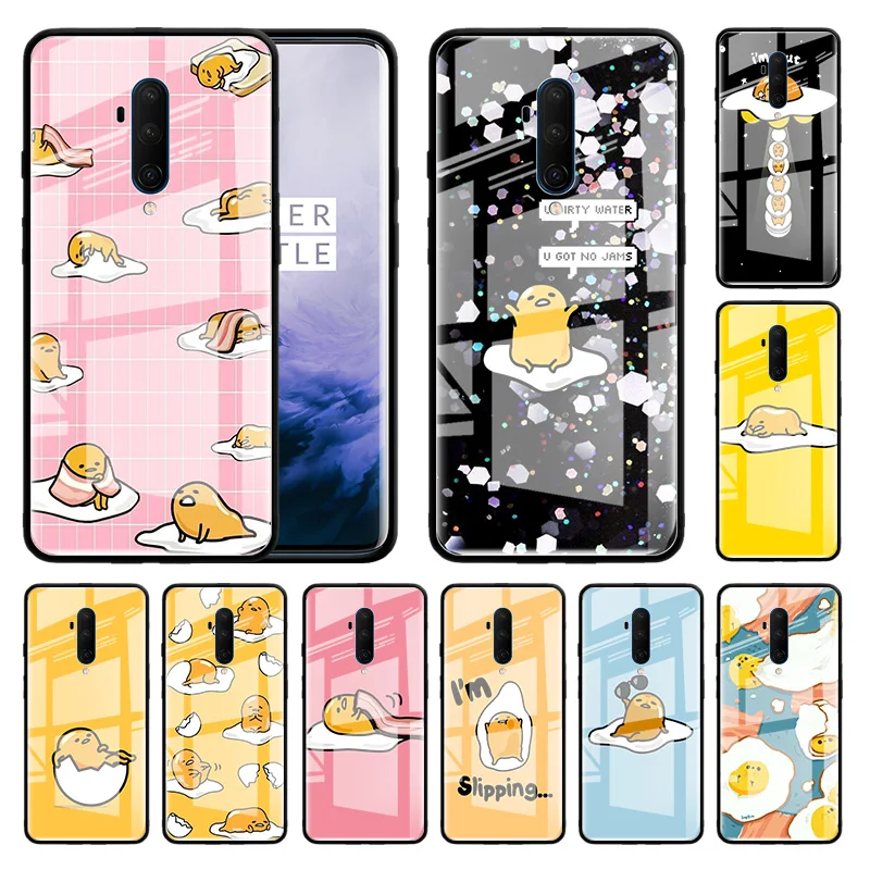 Gudetama Lazy Egg Glass Phone Case
