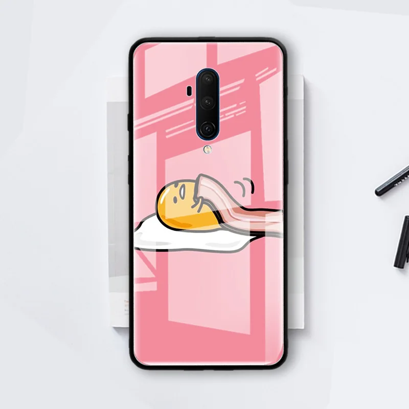 Gudetama Lazy Egg Glass Phone Case
