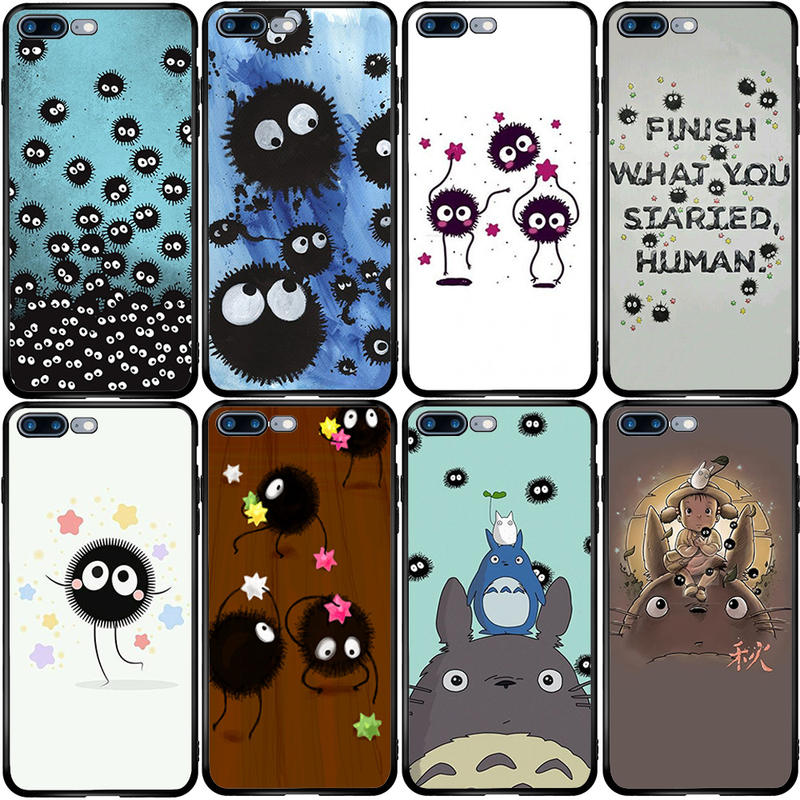 Totoro Portal Soot Sprite Cover Phone Case Totoro Portal Soot Sprite Cover Phone Case
