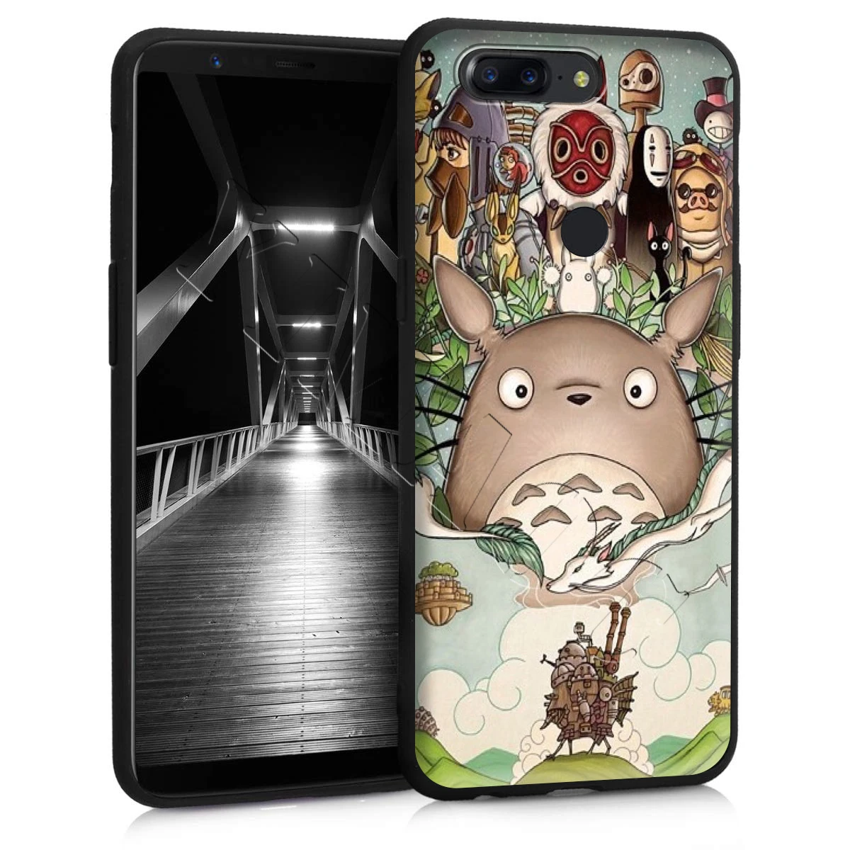 My Neighbor Totoro Silicone Case For Oneplus 7 7T Pro 6t 6 5t 5