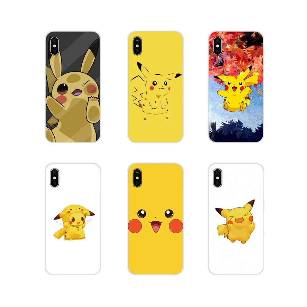 Pikachu Cartoon Soft Phone Cover Pikachu Cartoon Soft Phone Cover