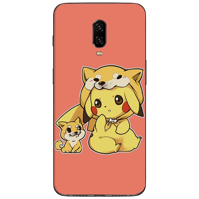 Naruto Pikachu Back Protection Soft TPU Phone Case