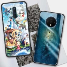Studio Ghibli Spirited Away Totoro Anime Tempered Glass Phone Case Studio Ghibli Spirited Away Totoro Anime Tempered Glass Phone Case