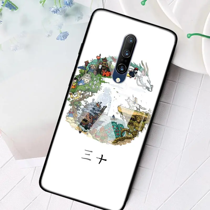 Studio Ghibli Totoro Glass Phone Case