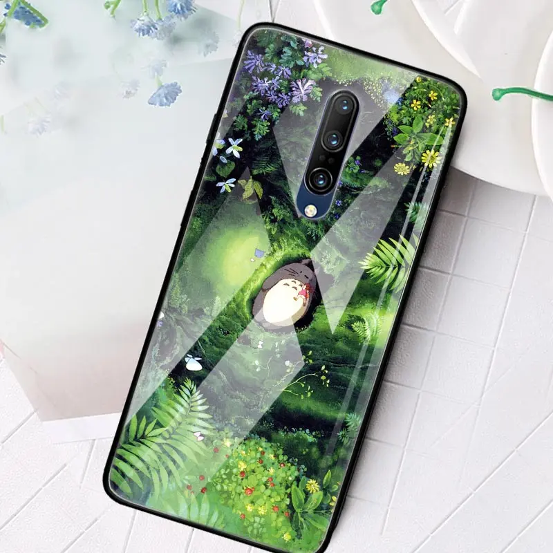 Studio Ghibli Totoro Glass Phone Case